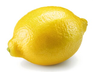 lemon on white