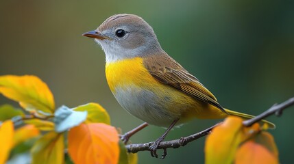 Obraz premium a bird on a branch