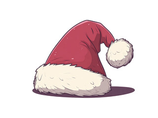 Playful Cartoon Style Christmas Hat