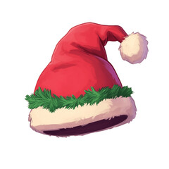 Playful Cartoon Style Christmas Hat