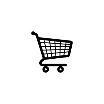 recommend clip art: Empty Shopping trolley silhouette vector Shopping cart silhouette vector Black Shopping trolley silhouette vector icon Fast Shopping cart icon Shopping Cart icon A shopping cart