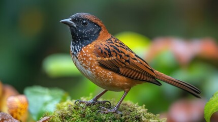 Fototapeta premium a brown and black bird