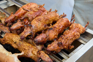 A true taste of tradition in Cusco.Roasted guinea pig, or 'cuy,' is more than just a dish—it's a culinary experience steeped in history. Savored for generations.