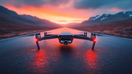 Fototapeta premium a drone with a camera