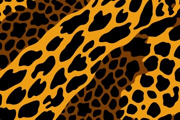 Fototapeta premium Leopard Skin Print, Leopard Skin Background, Leopard Skin Pattern, Leopard Spots Pattern, Leopard Skin Texture, Animals Skin Background, AI Generative