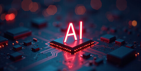 Computing power through high-performance processors for calculation with artificial intelligence, efficiency of algorithms