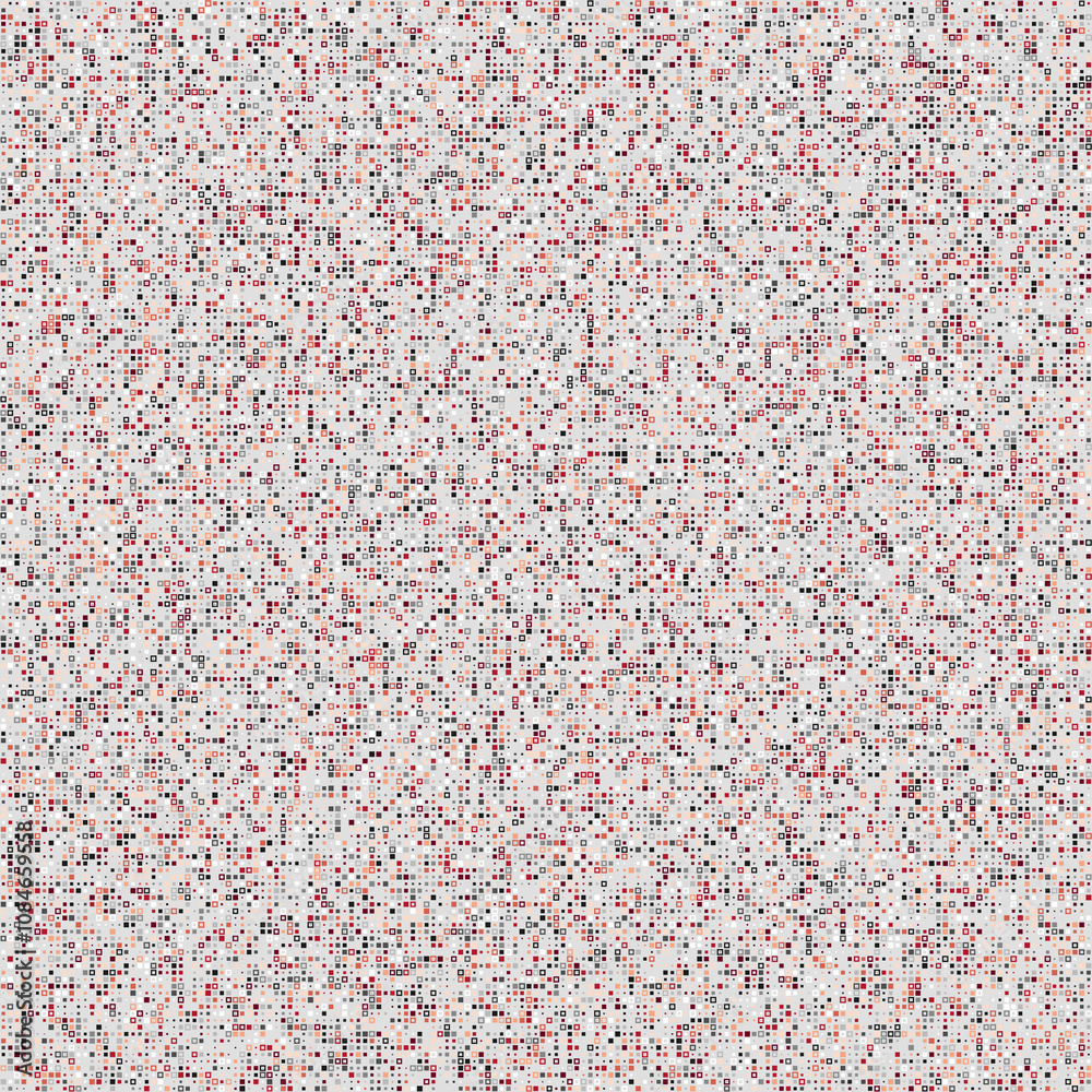 Poster seamless background pattern. stacked square frames in multiple colors. soft, muted tones with a neut