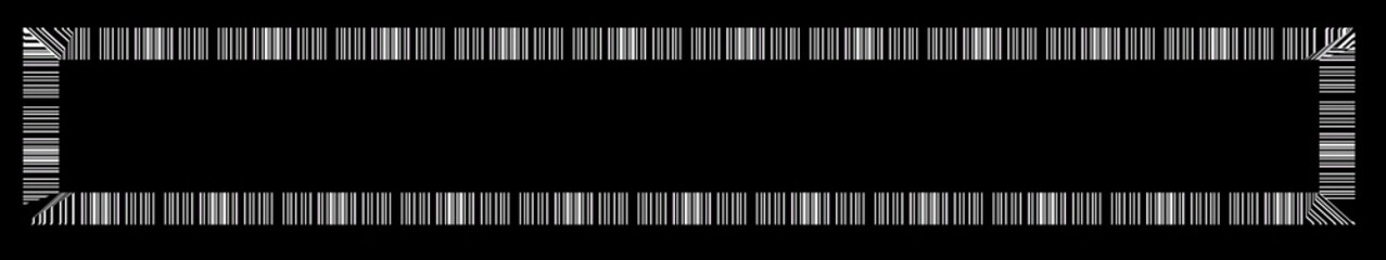 Black and white shapes.Abstract background for wide screens. Wallpaper 5760x1080.
