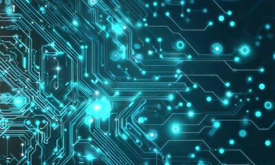 Abstract Technology Background