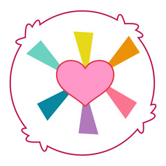 Care Bears Belly Badges Bundle clipart design Cute kawaii Cartoon 