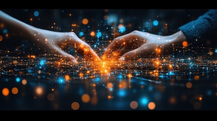 Fototapeta premium business ecosystems and partnerships concept business collaboration strategies the complex network of organizations to create value for customers acquisition suppliers and other stakeholders