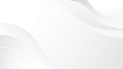 abstract white background wave gradient shape luxury wallpaper 