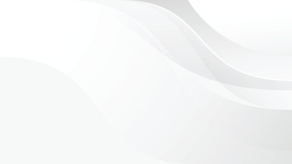 abstract white background wave gradient shape luxury wallpaper 