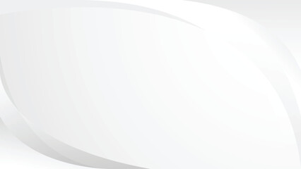 Obraz premium abstract white background wave gradient shape luxury wallpaper 
