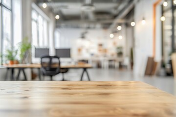 Modern Office Space Featuring Open Design and Natural Light