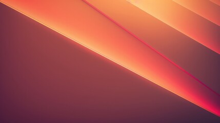 Wallpaper Abstract minimalist background with diagonal glowing lines crossing the frame