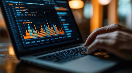 real estate investment concept man use laptop with house icon for analyzing mortgage loan home and insurance real property mortgage interest rate investment planning business real estate