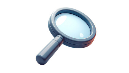 Classic Magnifying Glass 3D Render