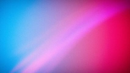 Vibrant 4K gradient background blending blue, pink, and purple hues with a soft, grainy texture, creating a dynamic and colorful wave pattern