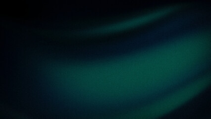 Deep teal and green hues blend seamlessly in this abstract gradient with a grainy texture, perfect for elegant wallpapers, backdrops, and creative design projects