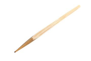 Toothpick isolated on a white background