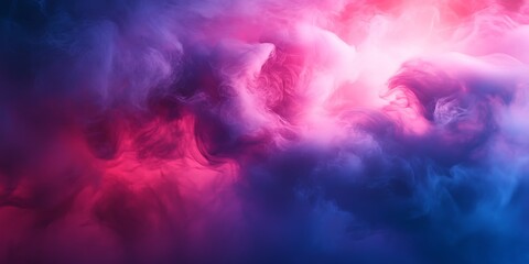 Abstract colorful smoke or cloud formation.