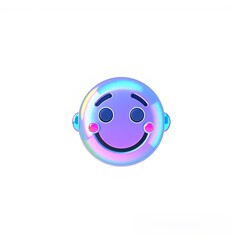 Fototapeta premium smiley face on white