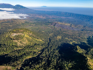 Fototapeta premium Amazing nature landscape view at East Java, Indonesia. Natural landscape background