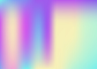 Pearlescent Background. Hologram Gradient. Retro Banner. Shiny Gasoline Illustration. Violet Neon Texture. Digital Flyer. Modern Light. Holographic Gradient. Blue Pearlescent Background
