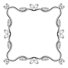 Drawing of frames borders lines