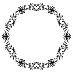 Drawing of frames borders lines