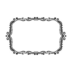 Drawing of frames borders lines