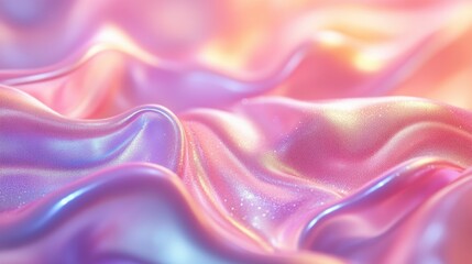 Obraz premium An abstract pink background with pastel holographic blurred grainy gradient textures