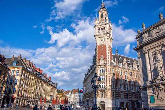 Walking around Lille France