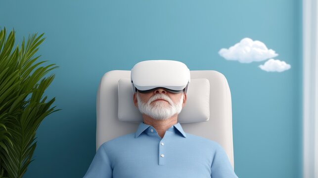 Virtual Reality Rehab Session for Patient