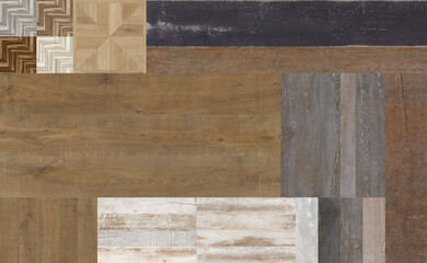 Creative patchwork pattern stone ceramic wallpaper design. Patchwork.