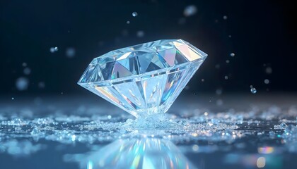 Obraz premium The Natural Designs of Unique Gemstones