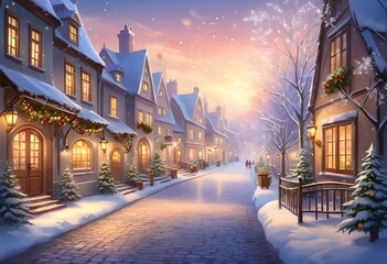 Naklejka premium christmas time