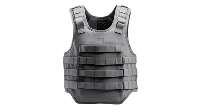 Tactical Vest isolated on transparent background	