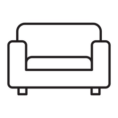 Sofa line icon.