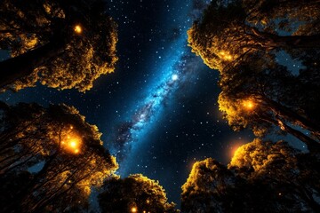 Obraz premium The Andromeda Galaxy seen in detail, spiraling arms full of stars and cosmic dust