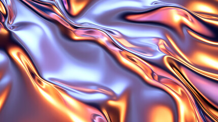 Obraz premium Glossy metallic surface subtle glowing pattern insight epiphany copy space ideal for epiphany themed advertisements magazine covers space for text photo stock concept. Epiphany. Illustration