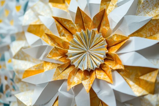 Cultural origami ideas for elders, incorporating traditional patterns and designs to inspire creativity and appreciation of heritage