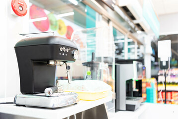Supermarket or Hypermarket for shopping a food