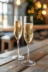 Fototapeta premium Champagne, celebration, drink