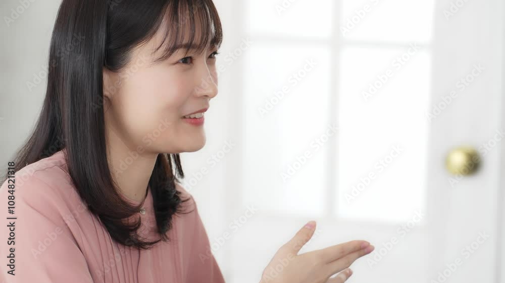 Aufkleber 女性、ビジネス、会話、話す、ビジネスウーマン、カウンセリング、日本人、相談、会議、面接、面談、インタビュー、おしゃべり、オフィス、仕事、説明、美容、美人、若い、30代、アラサー、OL、ビジネスパーソン、カジュアル、カウンセラー、人材、働く、商談、女子、コーチング、おしゃれ、笑顔、上半身、会社員、ビジネスシーン、ミーティング、案内、コピースペース、経営、スタッフ、ロングヘア、派遣、室内、悩み、指導、