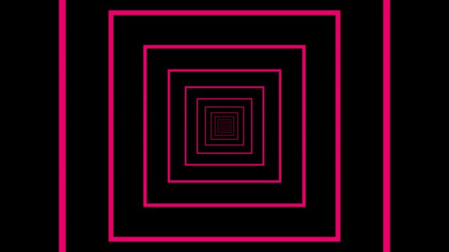 Mesmerizing Glow Rectangle Tunnel Animation,Dynamic Neon Rectangle Tunnel Loop,Vibrant Glowing Rectangle Tunnel Background,Futuristic Rectangle Tunnel with Glowing Effects,Endless Loop of Glowing Rect