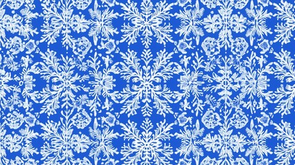 雪の結晶と白い壁紙