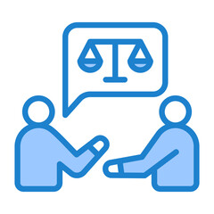 Legal Negotiation Icon