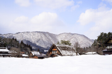 Shirakawago in winter